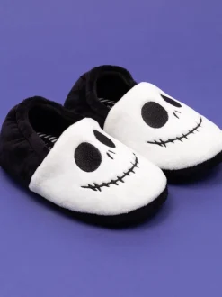 Pantoffels|Vanilla Underground - zachte kerstpantoffels voor kinderen Wit Nightmare Before Christmas
