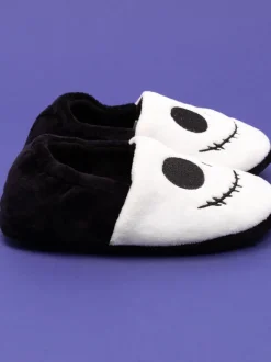 Pantoffels|Vanilla Underground - zachte kerstpantoffels voor kinderen Wit Nightmare Before Christmas