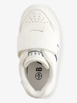 Babyschoenen|Sneakers*Baker by Ted Baker - sneakers met logobies voor jongens Wit/blauw