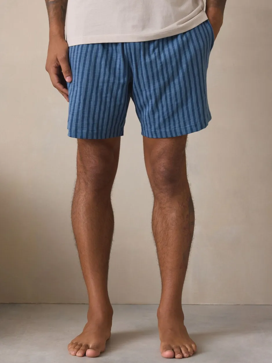 Pyjama's|Loungewear*Next - Graphic Short Sleeve Jersey Pyjamas Set Wit/blauw