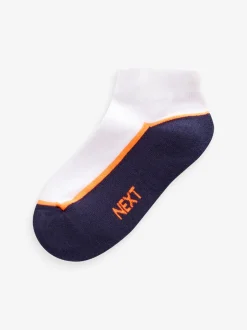 Sokken|Next Wit/blauw - Verpakking van 7 sportsokken met verzacht voetbed