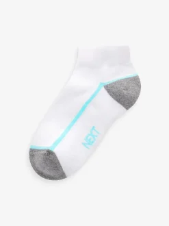 Sokken|Next Wit/blauw - Verpakking van 7 sportsokken met verzacht voetbed