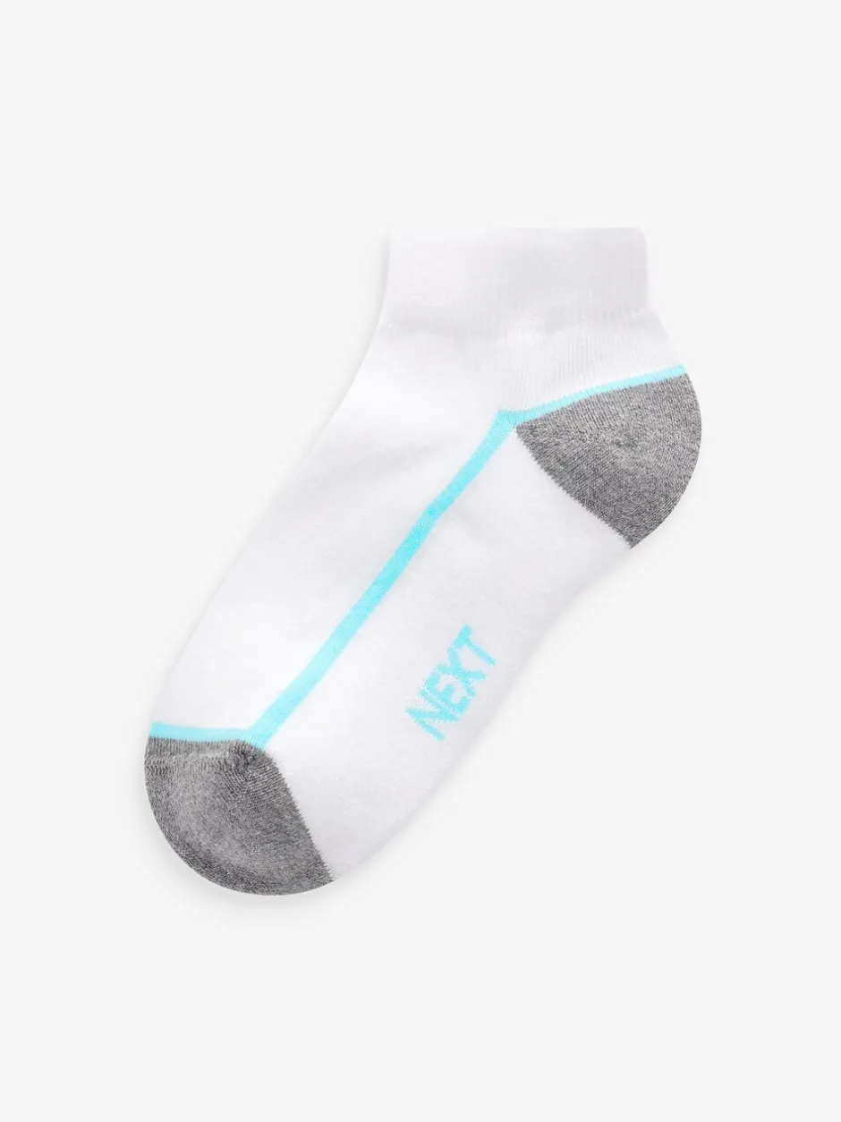 Sokken|Next Wit/blauw - Verpakking van 7 sportsokken met verzacht voetbed
