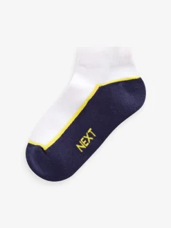 Sokken|Next Wit/blauw - Verpakking van 7 sportsokken met verzacht voetbed