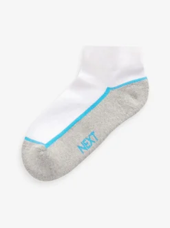 Sokken|Next Wit/blauw - Verpakking van 7 sportsokken met verzacht voetbed