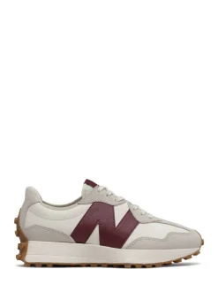 Sneakers|Sportkleding|New Balance Wit/bordeauxrood - 327 - Sneakers