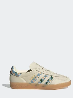 Sneakers*adidas originals Wit/goud - - Gazelle sneakers voor binnen