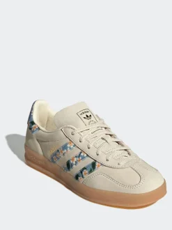 Sneakers*adidas originals Wit/goud - - Gazelle sneakers voor binnen
