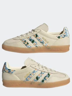 Sneakers*adidas originals Wit/goud - - Gazelle sneakers voor binnen