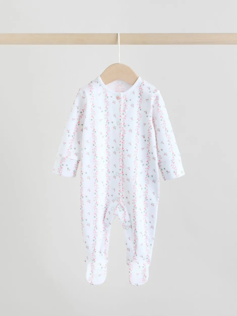 Babypakjes En Babypyjama's*Next Wit/roze - Babypyjama (0-2jr)