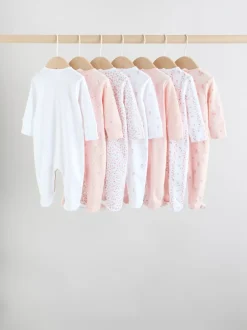 Multipacks|Babypakjes En Babypyjama's*Next Wit/roze - Babypyjama (0-2jr)