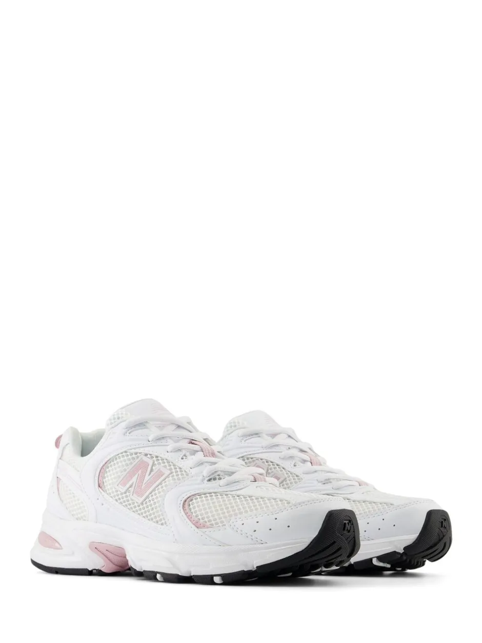 Sneakers*New Balance Wit/roze - 530 damessneakers