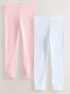 Alle Ondergoed|Schoolkleding|Next - Thermische leggings (2-16jaar) Wit/roze