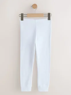 Alle Ondergoed|Schoolkleding|Next - Thermische leggings (2-16jaar) Wit/roze