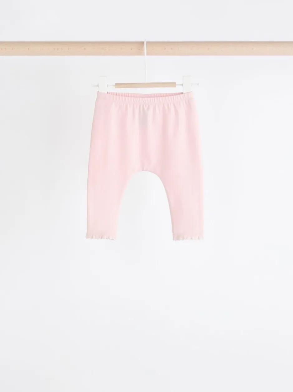 Broeken En Leggings*Next Wit/roze - Verpakking van 4 babyleggings (0 mnd -2 jr)