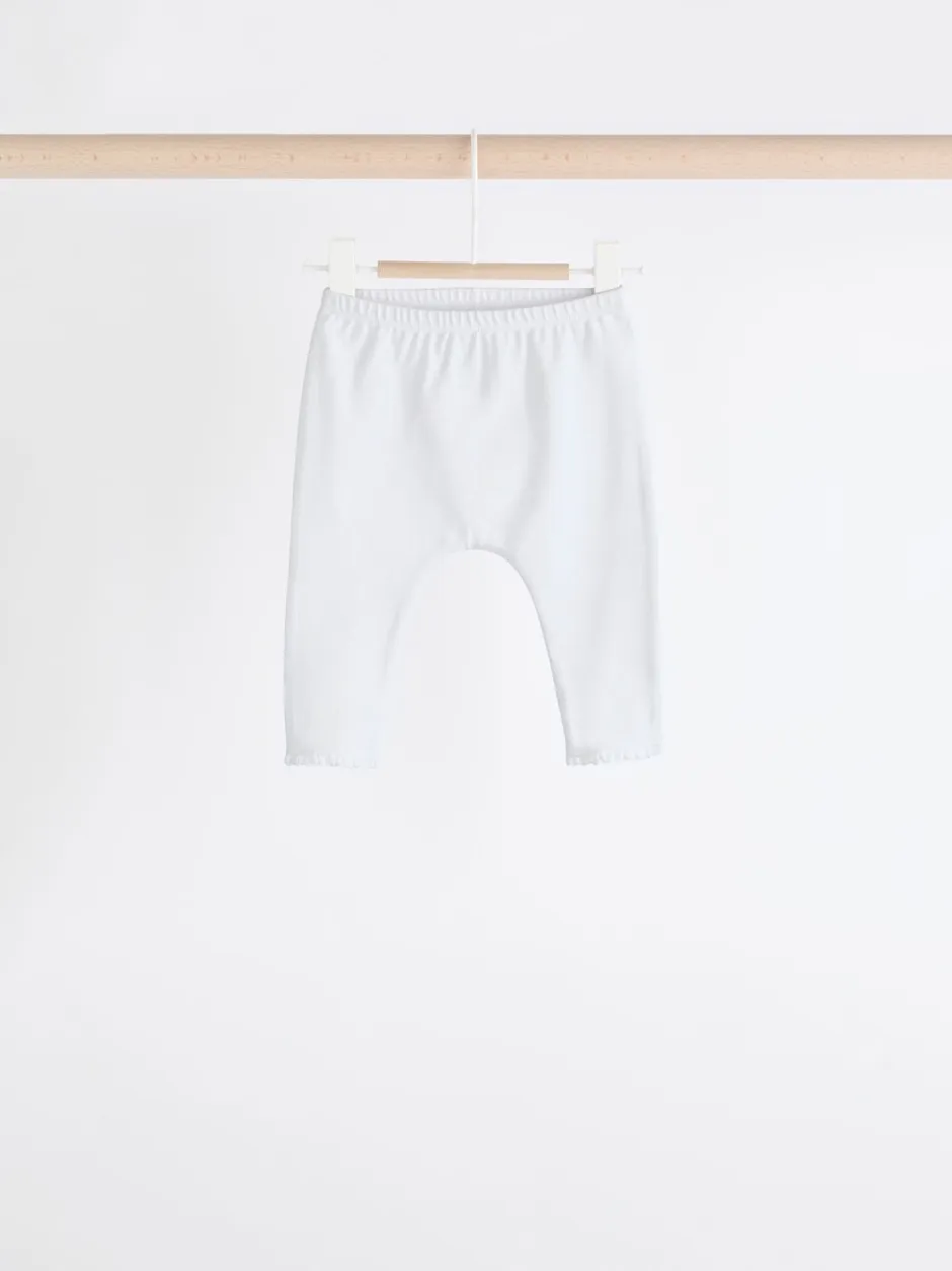 Broeken En Leggings*Next Wit/roze - Verpakking van 4 babyleggings (0 mnd -2 jr)