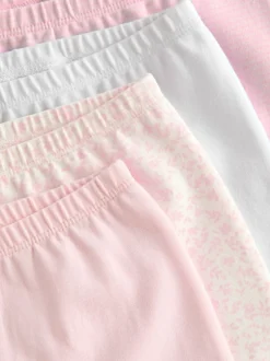 Broeken En Leggings*Next Wit/roze - Verpakking van 4 babyleggings (0 mnd -2 jr)