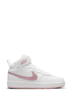 Sneakers|Sneakers*Nike Wit-roze glazuur - Court Borough Mid sneakers voor jeugd