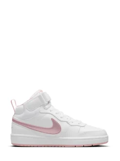 Sneakers|Sneakers*Nike Wit-roze glazuur - Court Borough Mid sneakers voor jeugd