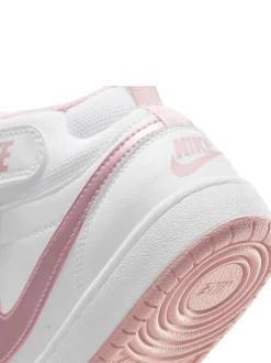 Sneakers|Sneakers*Nike Wit-roze glazuur - Court Borough Mid sneakers voor jeugd
