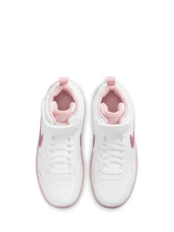 Sneakers|Sneakers*Nike Wit-roze glazuur - Court Borough Mid sneakers voor jeugd