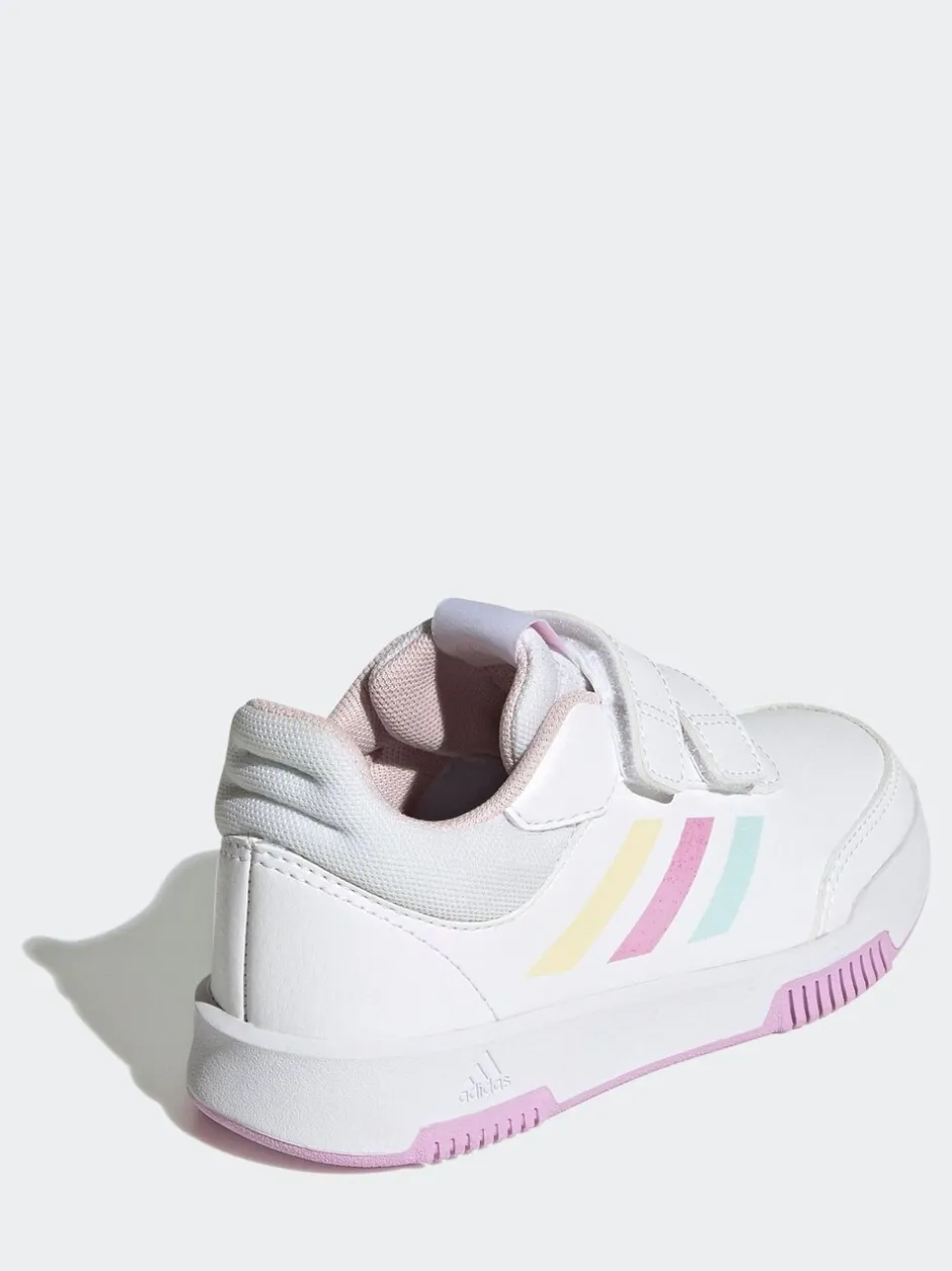 Sneakers|Sneakers*adidas - Tensaur kindersneakers met klittenbandsluiting Wit/Roze/Meerkleurig