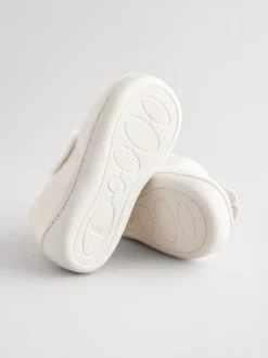 Pantoffels*Next - Gezellige pantoffels met voering en omgevende zool Witte feeënmuis