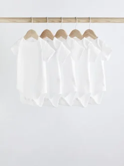 Multipacks|Rompertjes En Hemdjes|Next Witte must-have - Rompertjes met korte mouwen