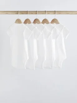 Multipacks|Rompertjes En Hemdjes|Next Witte must-have - Rompertjes met korte mouwen