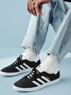 Sneakers|adidas originals Wit/zwart - - Gazelle sneakers