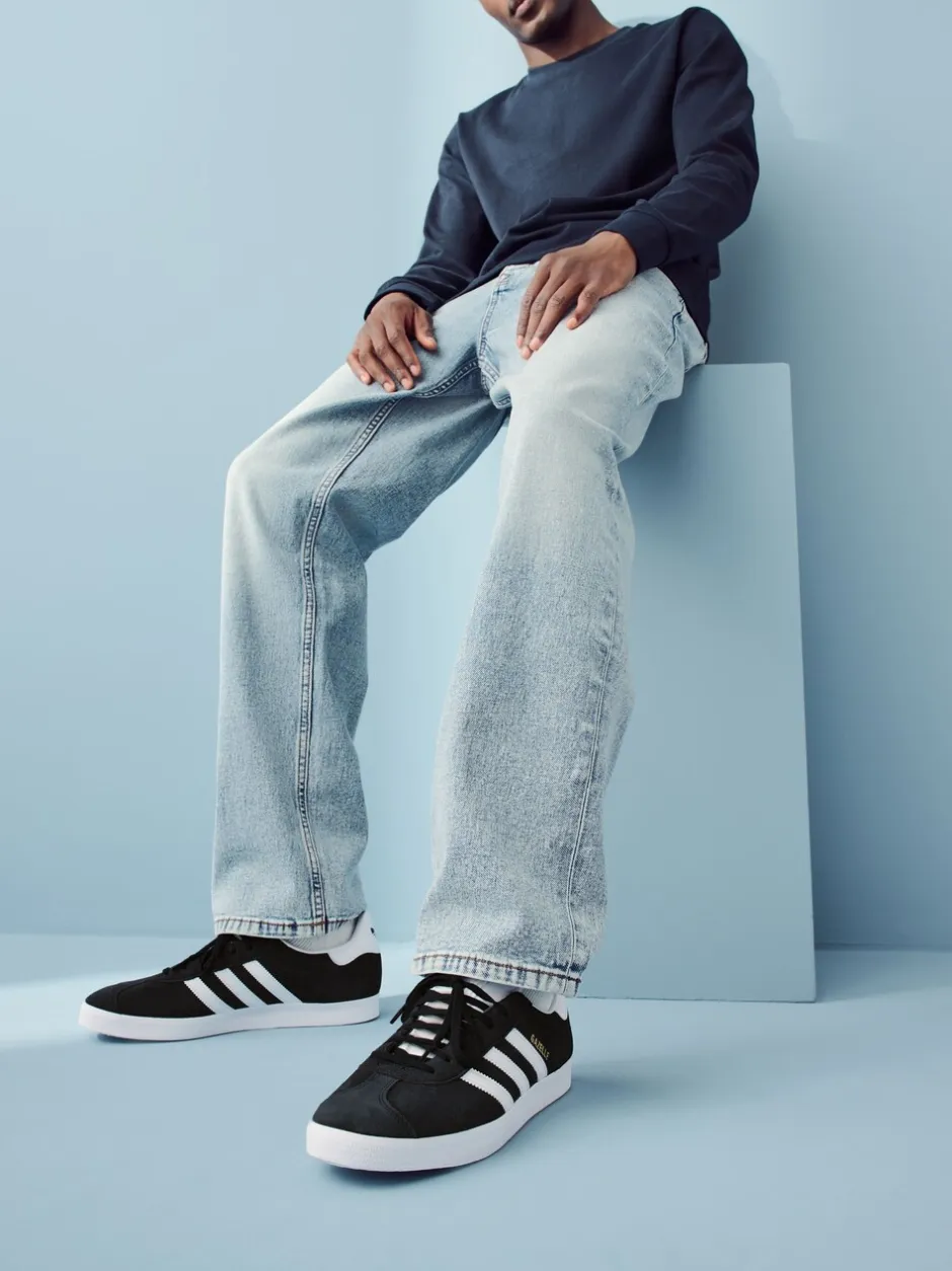 Sneakers|adidas originals Wit/zwart - - Gazelle sneakers