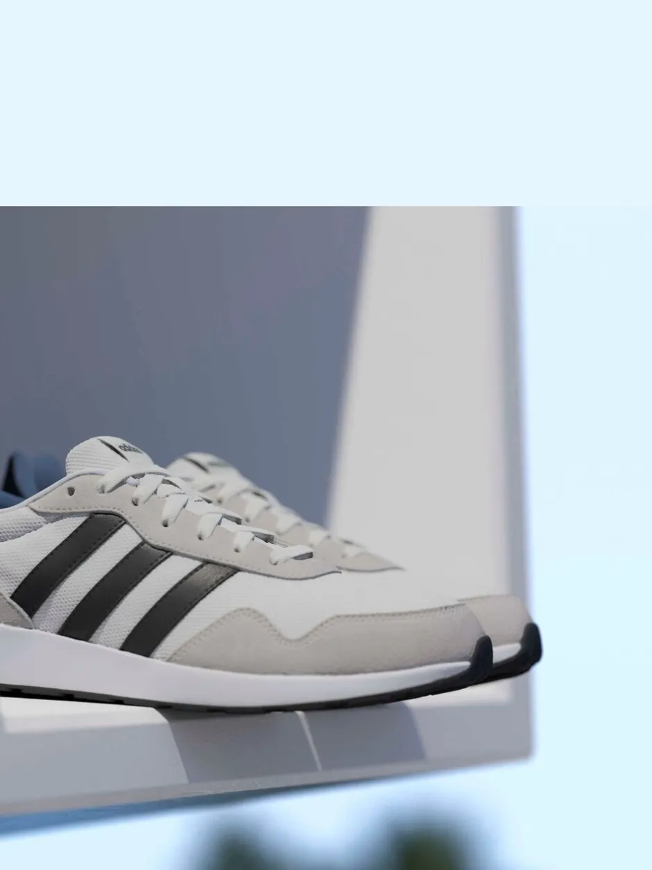 Sneakers|adidas Wit/zwart - Run 60s 4.0 sneakers