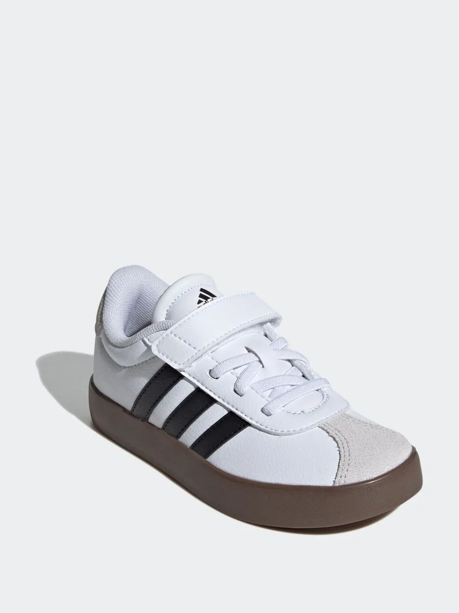 Sneakers|Sneakers*adidas Wit/zwart - Vl Court 3.0 Hook and Loop sneakers voor kinderen