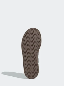 Sneakers|Sneakers*adidas - Vl Court 3.0 Suède sneakers met veters voor kinderen Wit/zwart