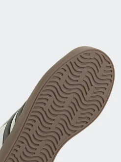Sneakers|Sneakers*adidas - Vl Court 3.0 Suède sneakers met veters voor kinderen Wit/zwart