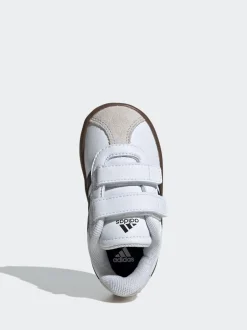 Sneakers|Sneakers|adidas Wit/zwart - Vl Court 3.0 Klittenbandsneakers voor zuigelingen