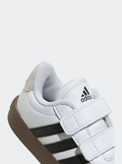Sneakers|Sneakers|adidas Wit/zwart - Vl Court 3.0 Klittenbandsneakers voor zuigelingen