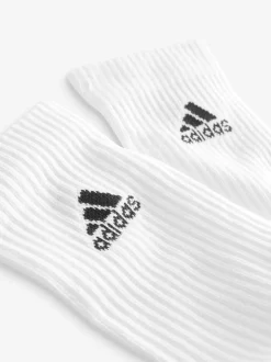 Sportkleding|Sokken|adidas - Verpakking van 6 zachte crew sokken Wit/zwart