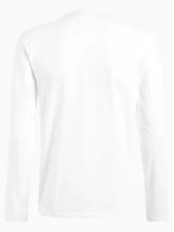 Ondergoed|Ondergoed*Next - Set van 5 T-shirts met lange mouwen en laagjes Wit/zwart/grijs/marineblauw