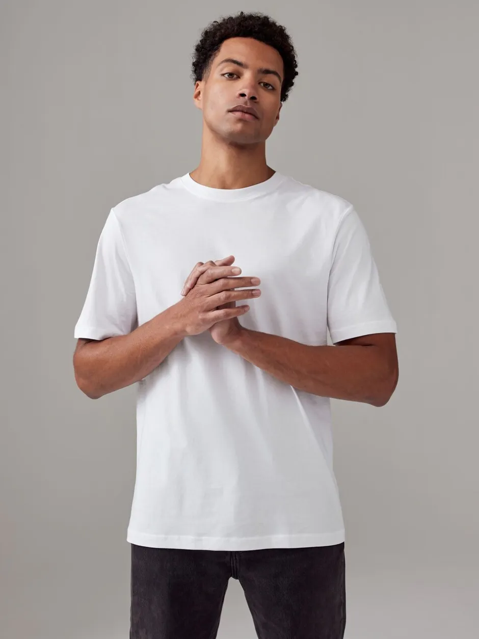 Loungewear|T-Shirts En Hemden|Next Wit/zwart/marineblauw - Normale Pasvorm - Essential katoenen T-shirts verpakking van 6