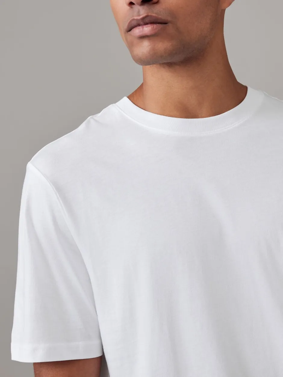 Loungewear|T-Shirts En Hemden|Next Wit/zwart/marineblauw - Normale Pasvorm - Essential katoenen T-shirts verpakking van 6