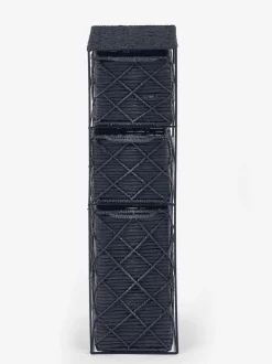 Thuiskantoor*Next Woven Slim Storage Drawers Zwart