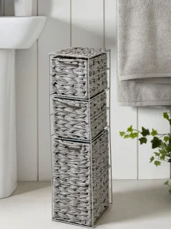 Thuiskantoor|Next Woven Slim Storage Drawers Grijs