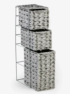 Thuiskantoor|Next Woven Slim Storage Drawers Grijs
