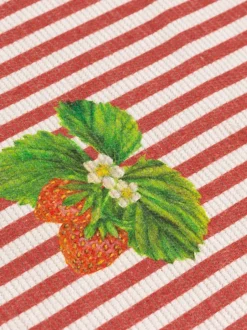 Tafellinnen En Placemats *Wylder Strawberry Strepen 180x35cm Tafelloper