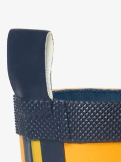 Laarzen*Hatley Yellow & Navy Matte Rain Wellies
