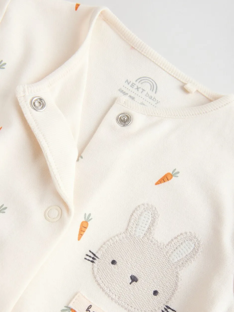 Babypakjes En Babypyjama's*Next Yellow Easter Character - 3 Pack Baby slaappakken (0mnd-2jr)