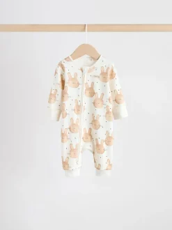 Multipacks|Babypakjes En Babypyjama's*Next Yellow Easter Character - Verpakking van 3 babyslaappakjes met tweewegrits (0 mnd - 3 jr)