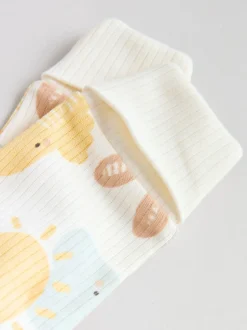 Multipacks|Babypakjes En Babypyjama's*Next Yellow Easter Character - Verpakking van 3 babyslaappakjes met tweewegrits (0 mnd - 3 jr)