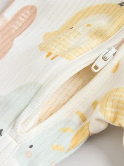 Multipacks|Babypakjes En Babypyjama's*Next Yellow Easter Character - Verpakking van 3 babyslaappakjes met tweewegrits (0 mnd - 3 jr)